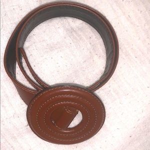 Yves Saint Laurent Brown Belt